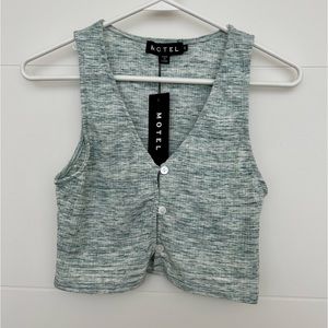 Motel Rocks Kitera Crop Top